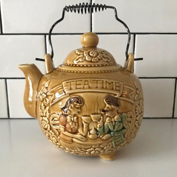 Vintage 1950s Japan Ceramic Teapot